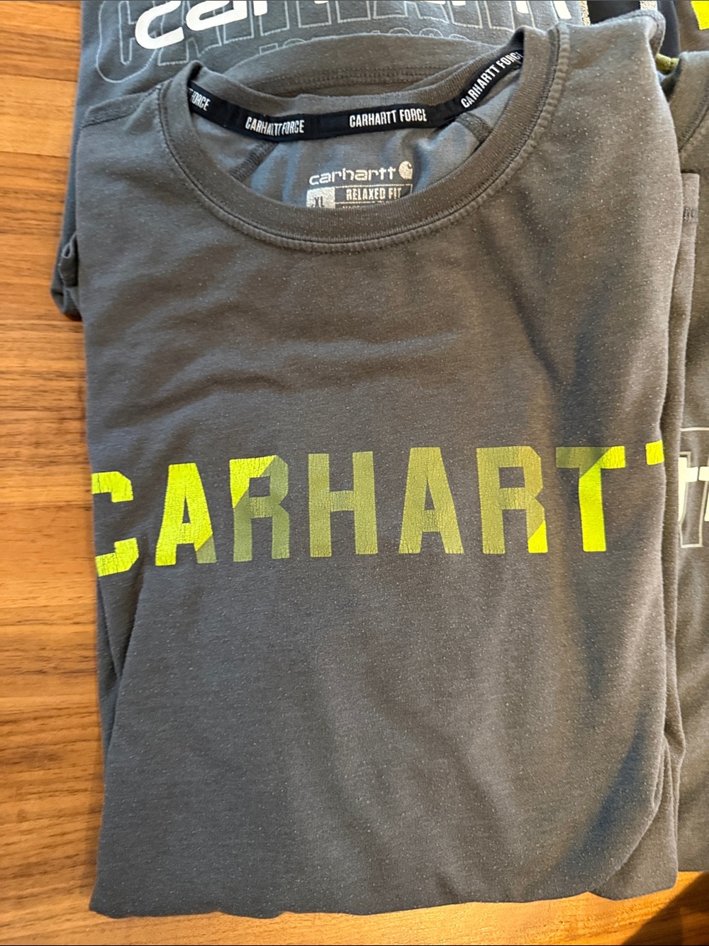 15 Carhartt Force Relaxed Fit T-Shirt Mens Size XL Short Sleeve Crew-Neck - Picture 3 of 16